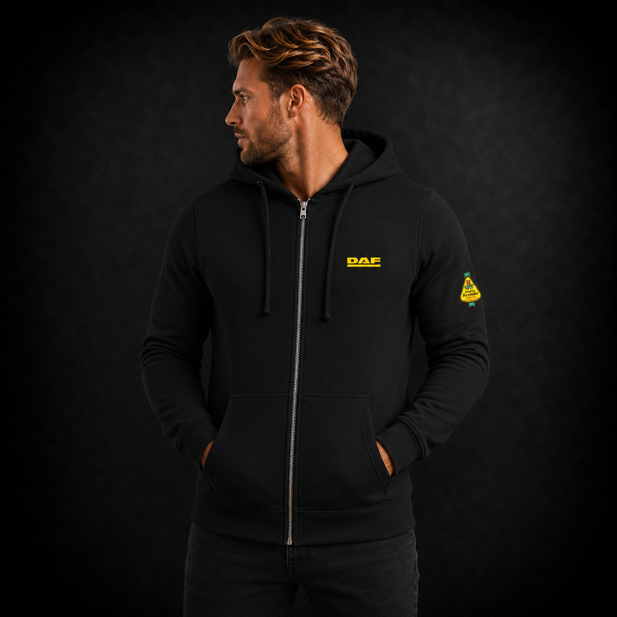 DAF x Familie Kesbeke – Amsterdam Edition Zip Hoodie - Afbeelding 2